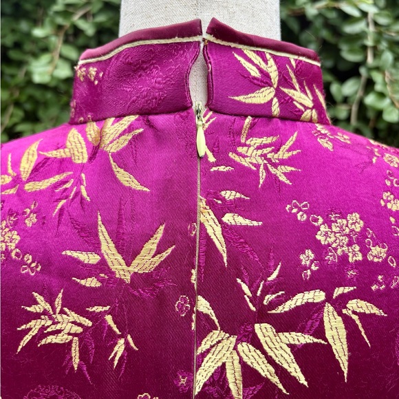 Elegant Floral Cheongsam Top/Tunic - Picture 5 of 10